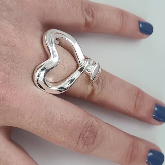 Uno De 50 Ring • Nailed Heart • Silver • Various Sizes - Picture 10 of 14